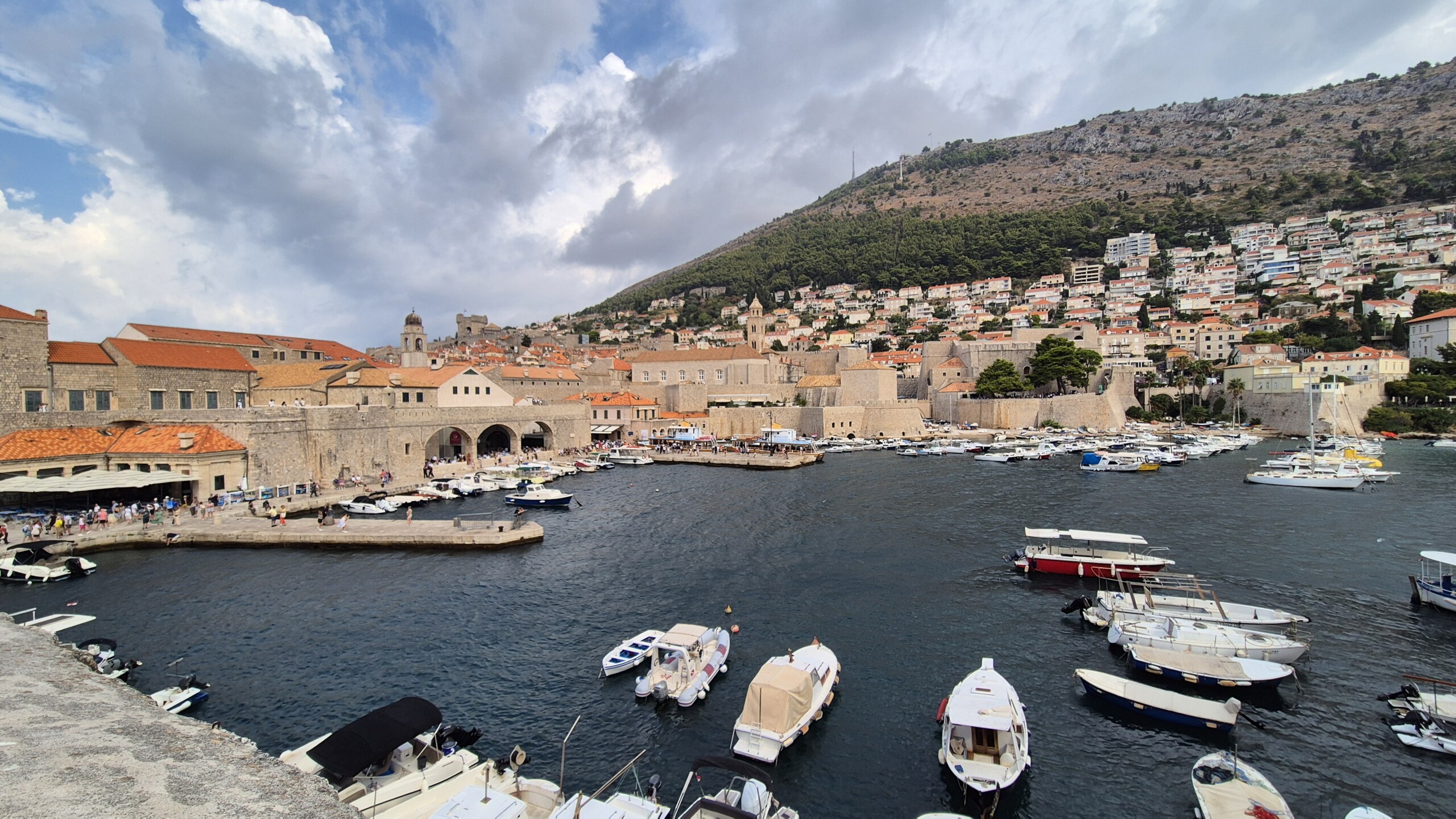20260911_103837 Dubrovnik's Old Port seen from the city walls