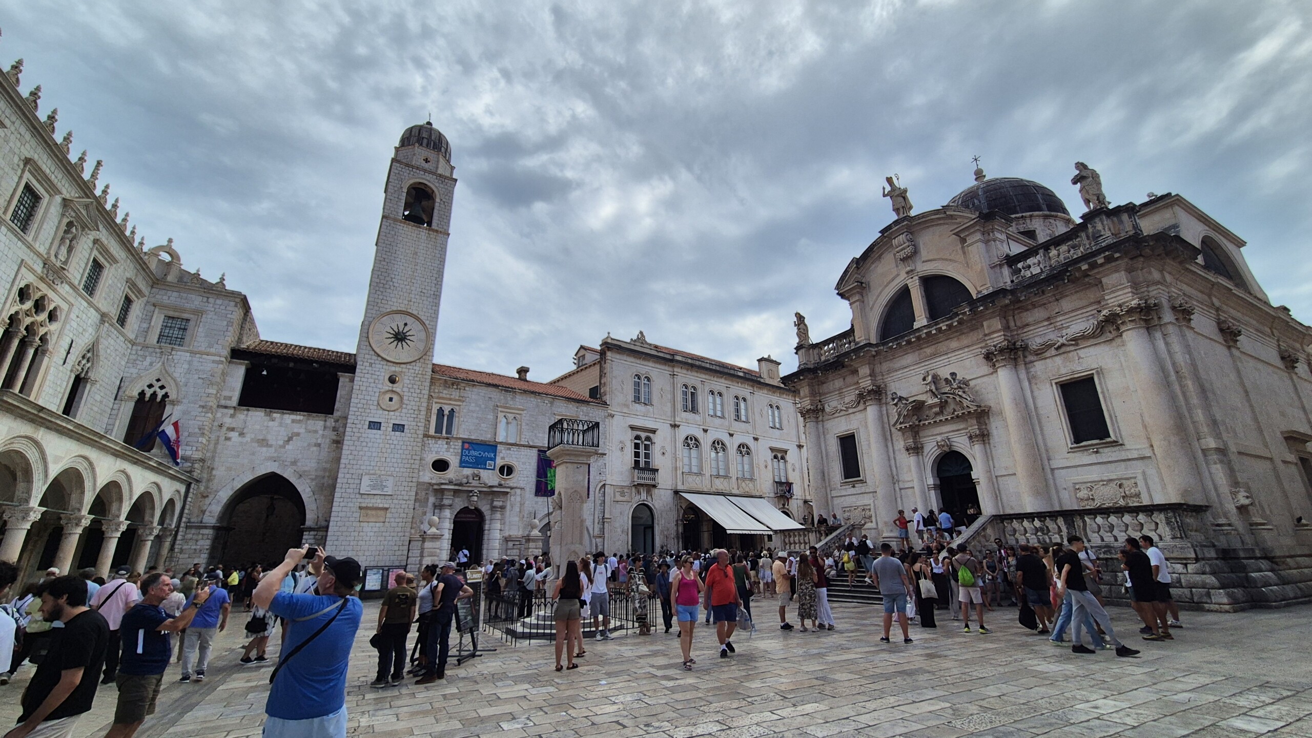 20260911_123540 Luža Square and the clock tower in Dubrovnik Old Town