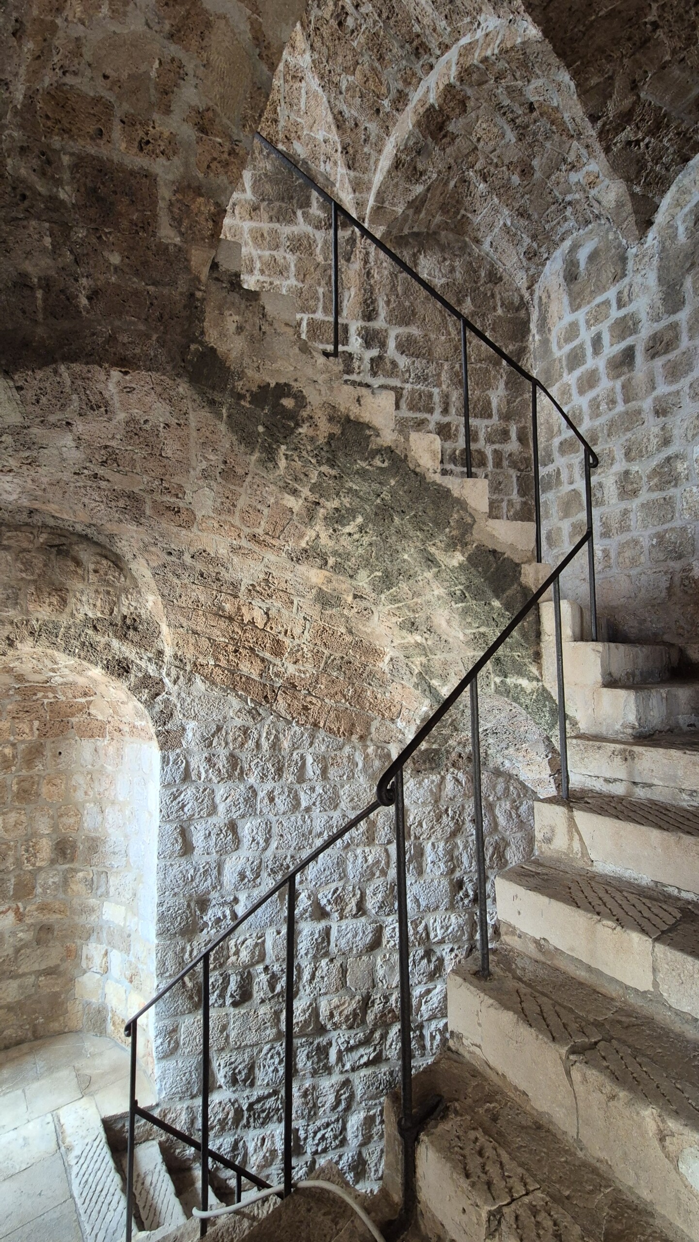 20260911_155238 A stone passage inside Fort Lovrijenac