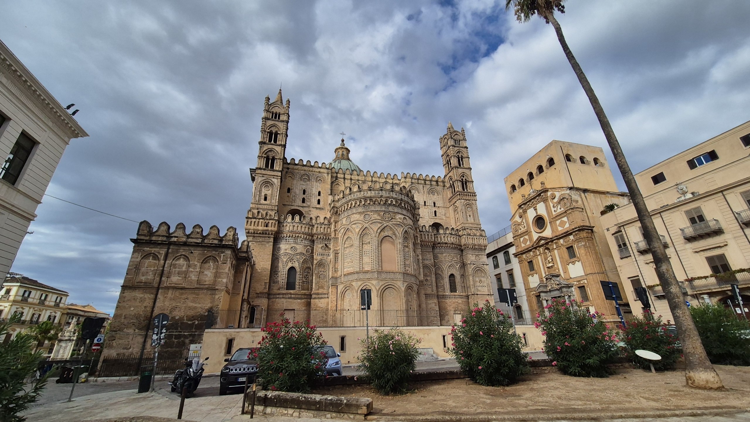 day51-palermo-cathedral-apse The decorated eastern side of Palermo Cathedral