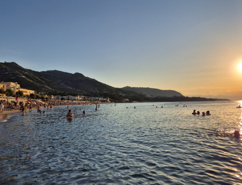 Day 52 — A migration of wheeled suitcases into Cefalù