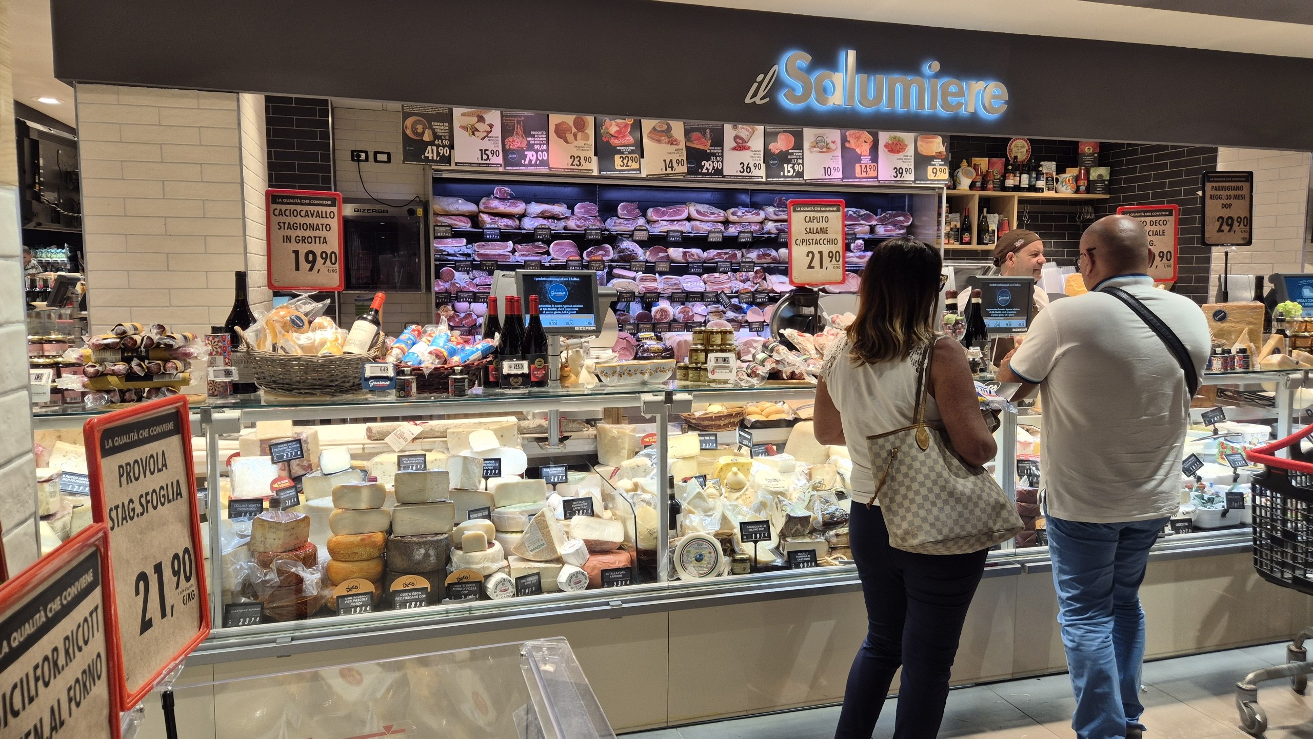 day52-gourmet-deco-salumiere The il Salumiere cured meat and cheese counter at Gourmet Decò