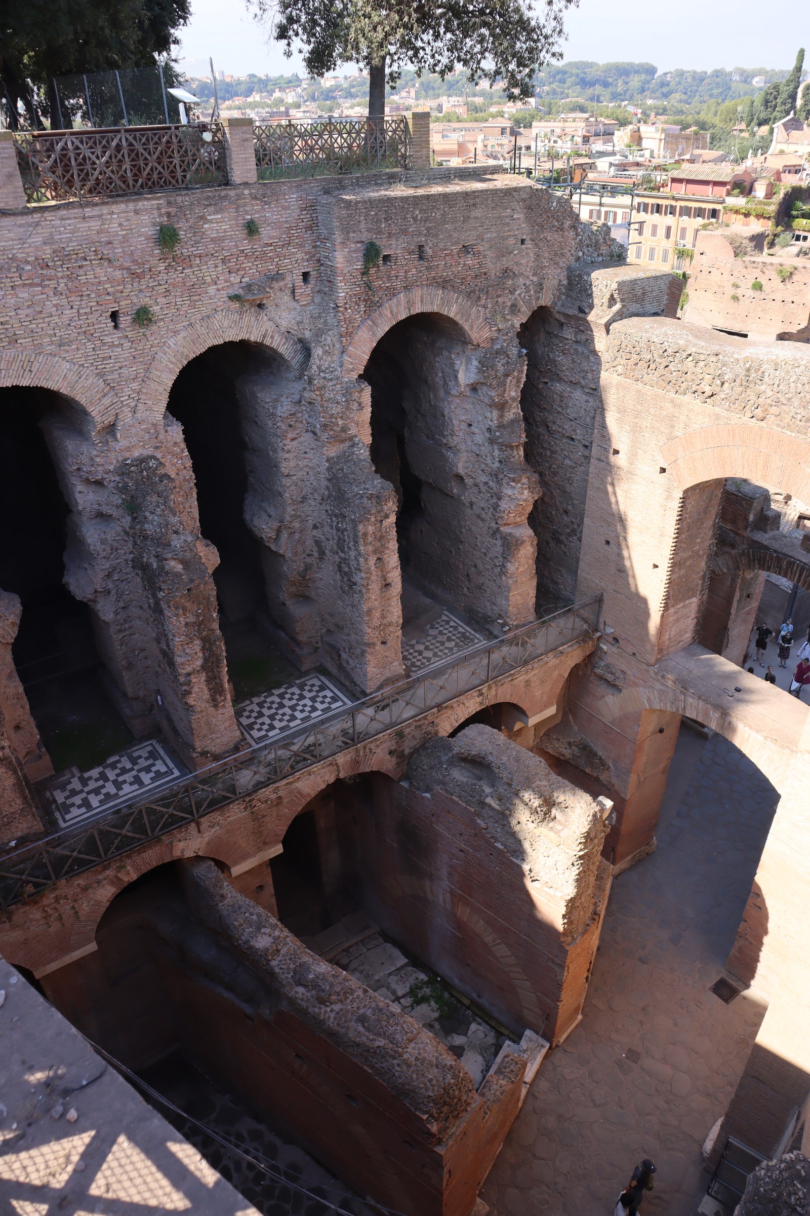day66-palatine-vaults Ancient vaulted rooms on Palatine Hill